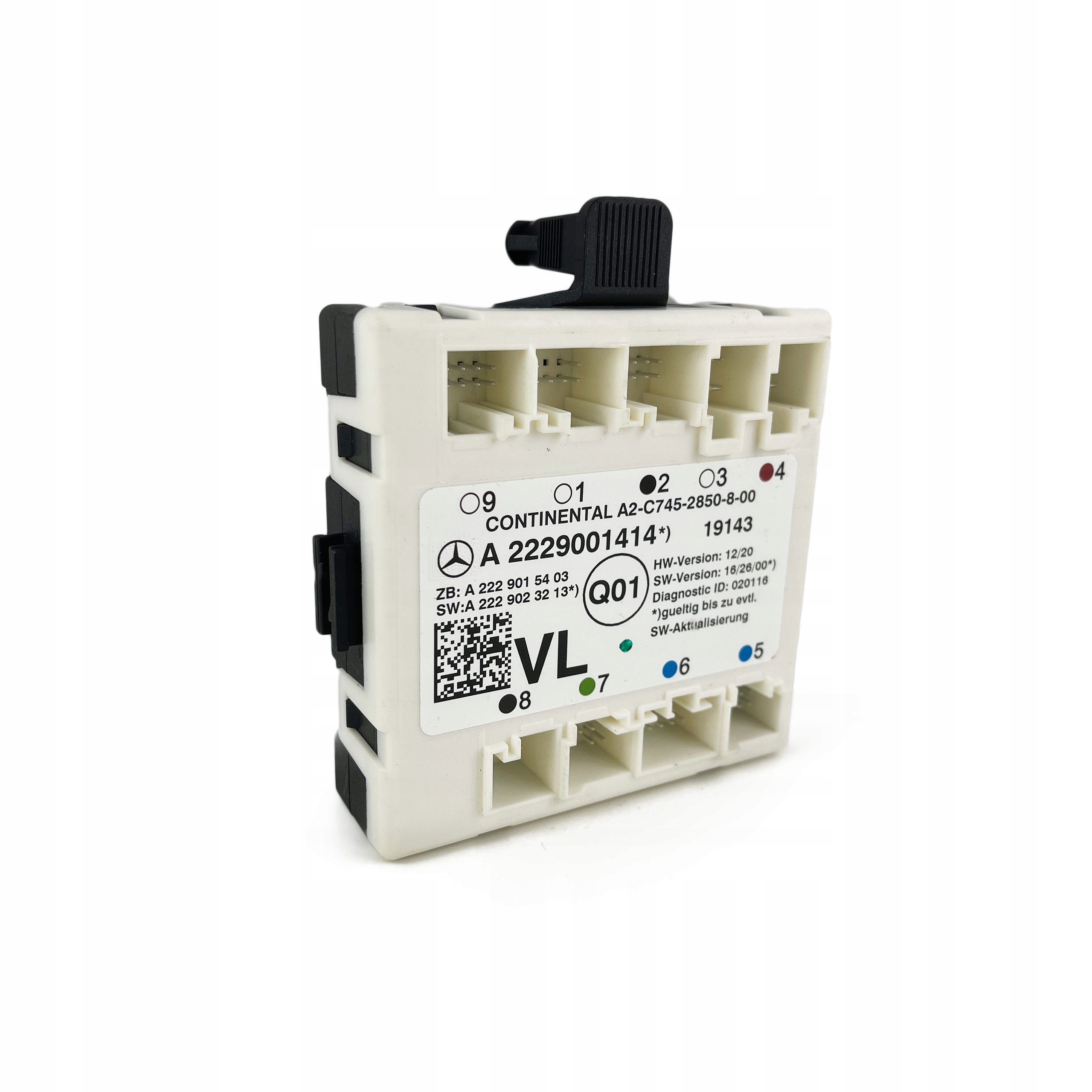 Modul drzwi A2229001414 Mercedes Lewe przednie