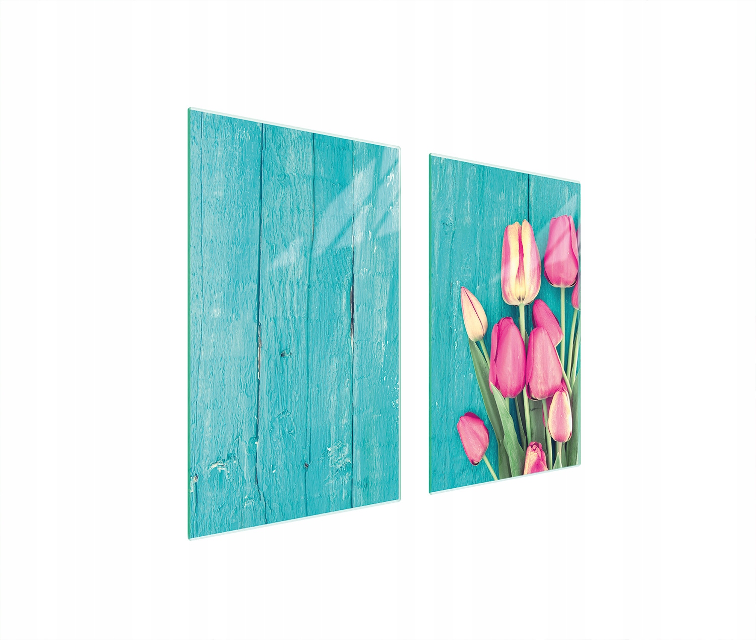 Ochranná Skleněná Deska Na Sporák 75x52 Tulipány Tvrzené Sklo