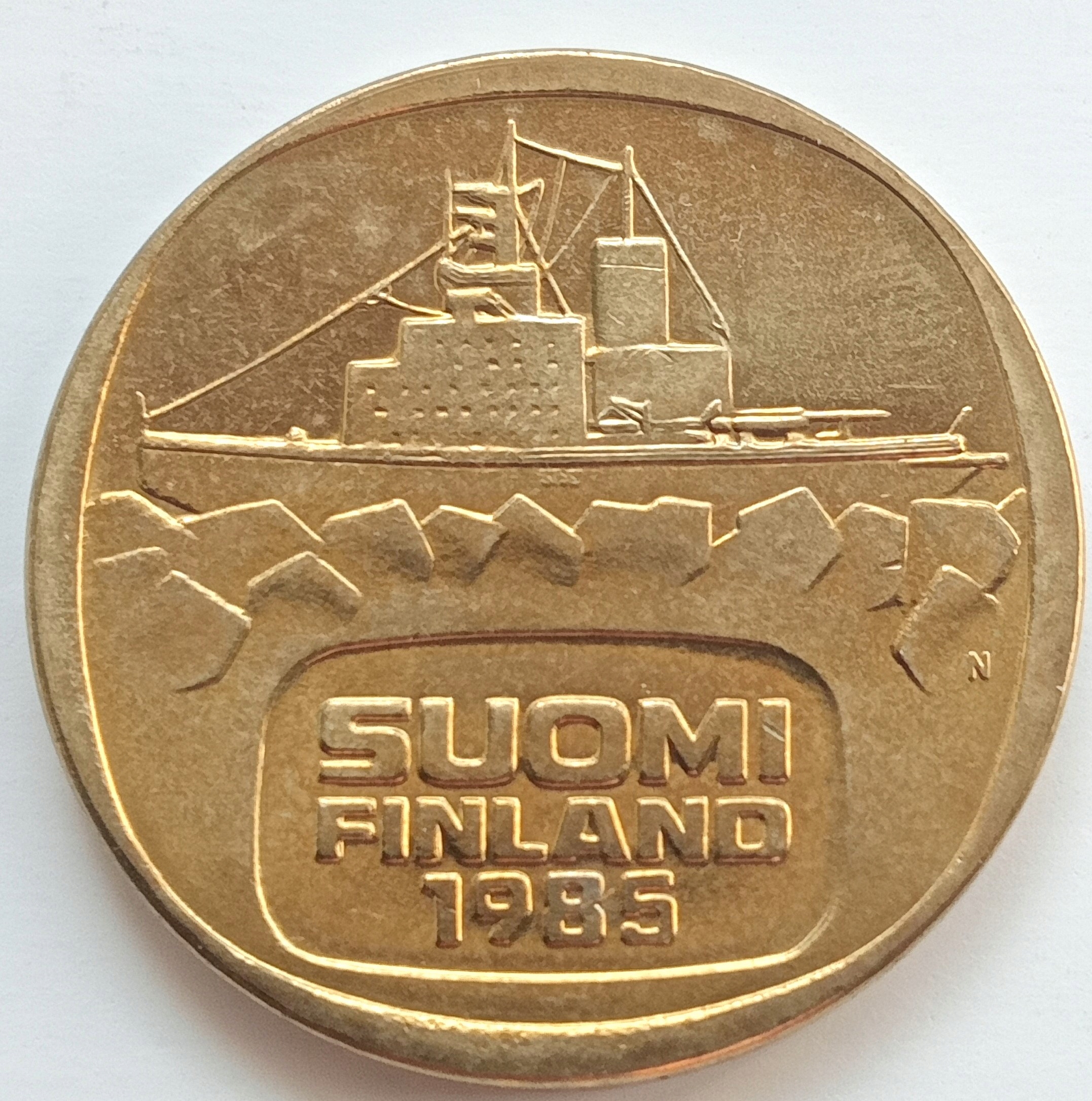 Finlandia 5 Marka1985 Mennicza (UNC)
