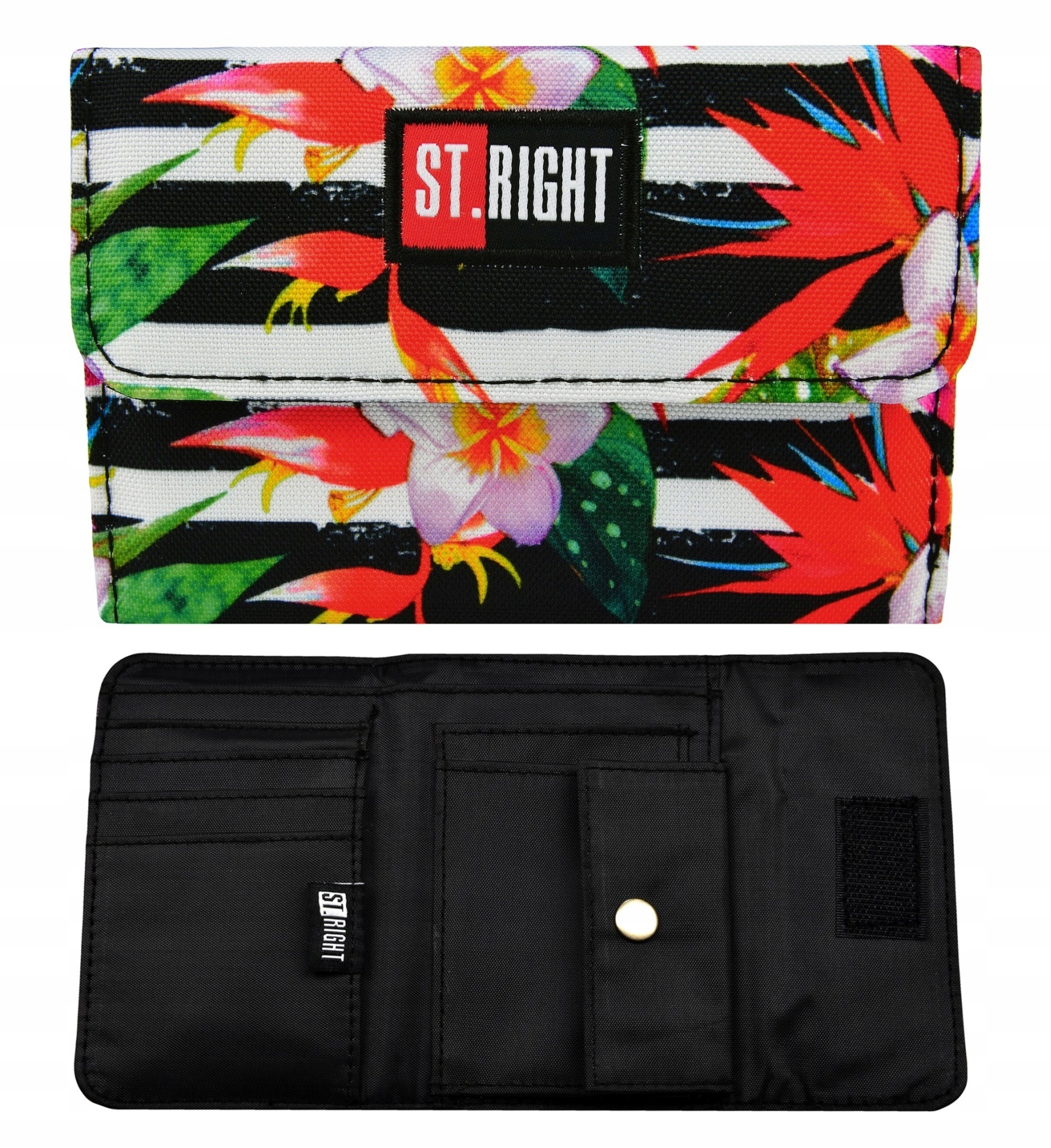 

Portfel Tropical Stripes St.Right