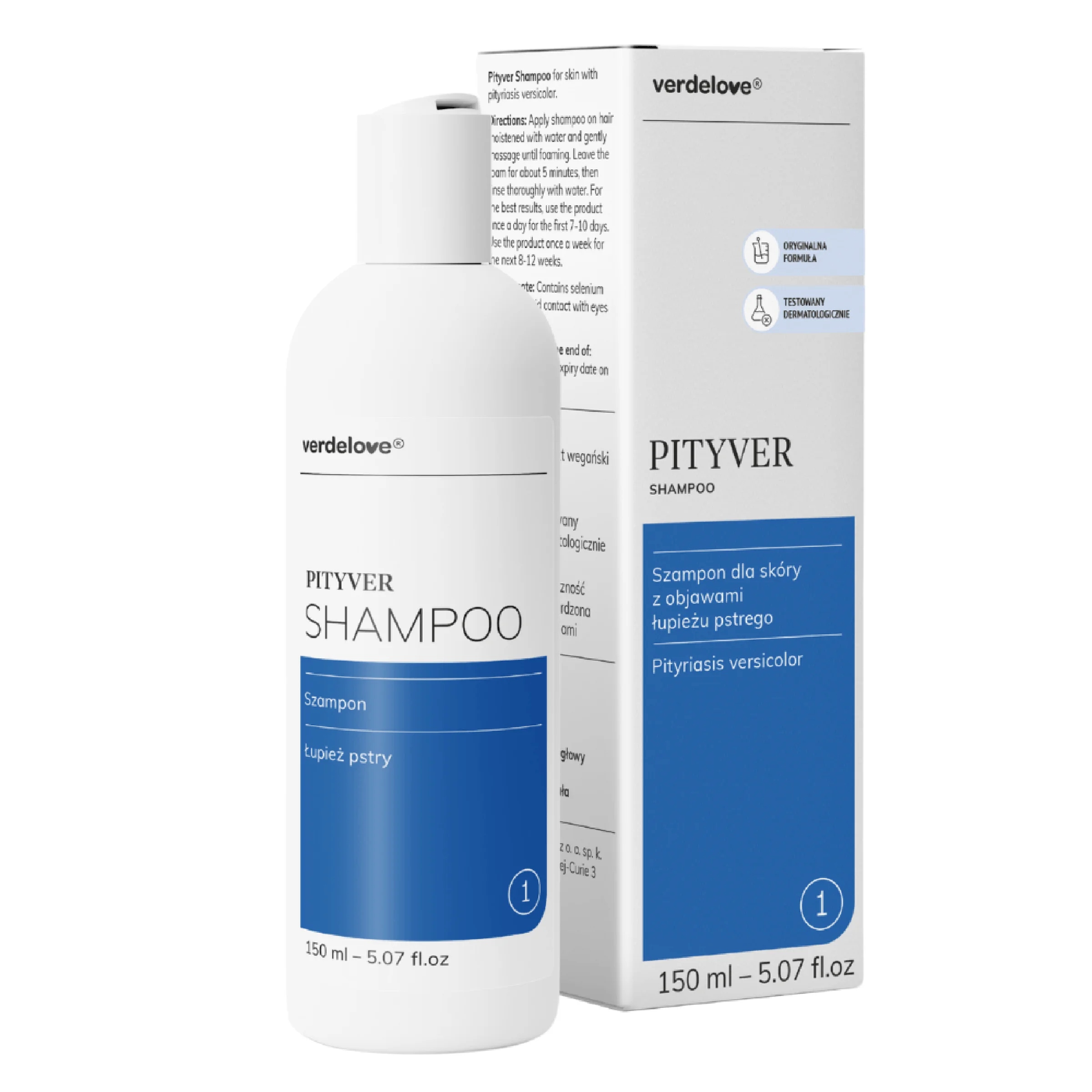 Verdelove Pityver Shampoo Szampon na łupież pstry 150 ml