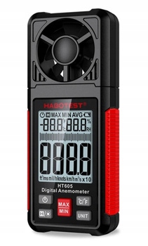 Anemometr větroměr teploměr vlhkoměr Habotest HT605
