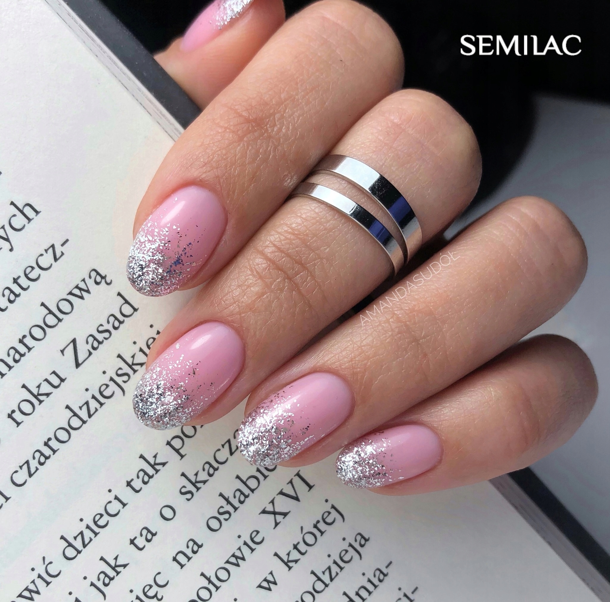 SEMILAC 292 SILVER SHIMMER Lakier Hybrydowy 7ml Rodzaj lakier kolorowy