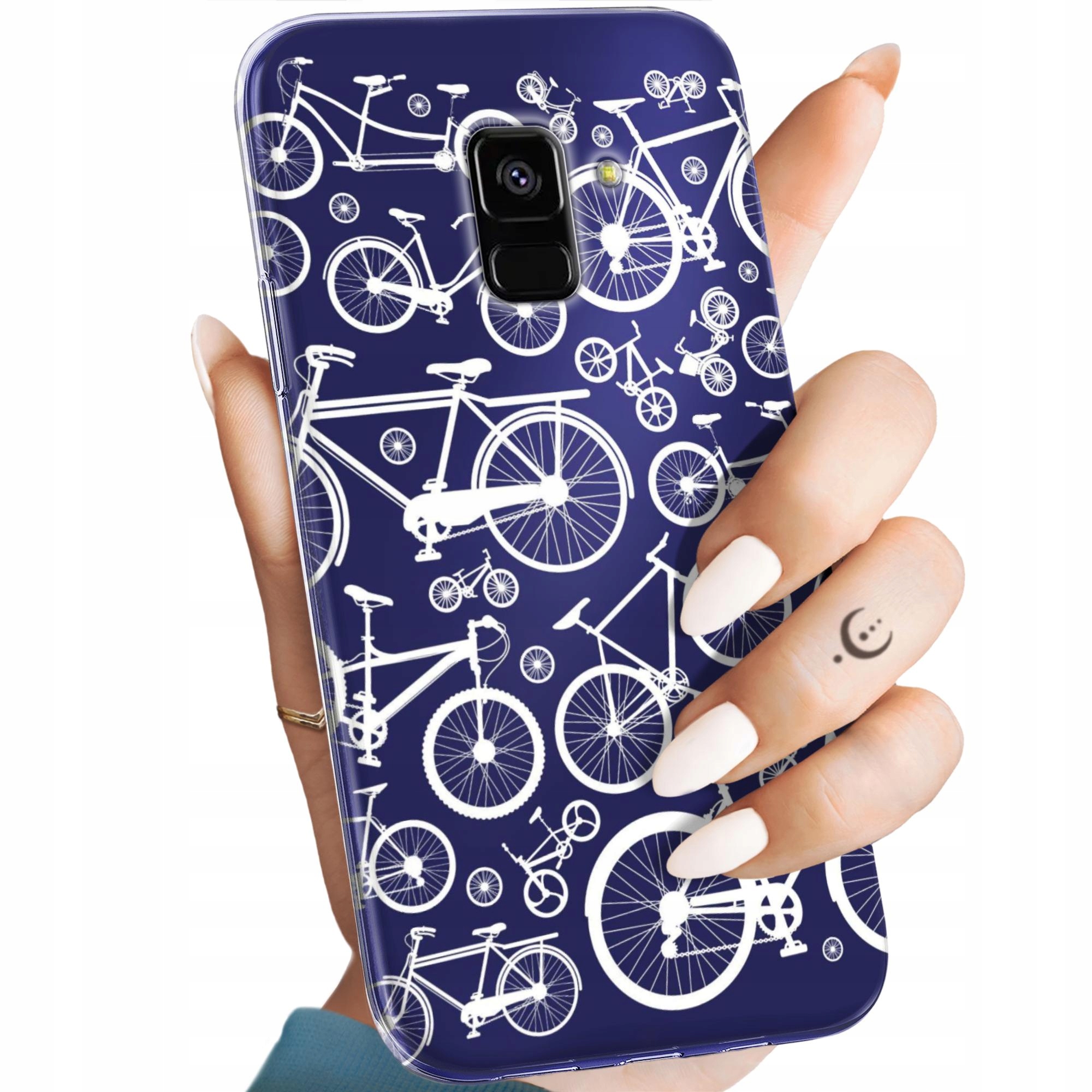Etui Do Samsung Galaxy A5/A8 2018 Rowerowe Z Rowerem Kolarz Obudowa