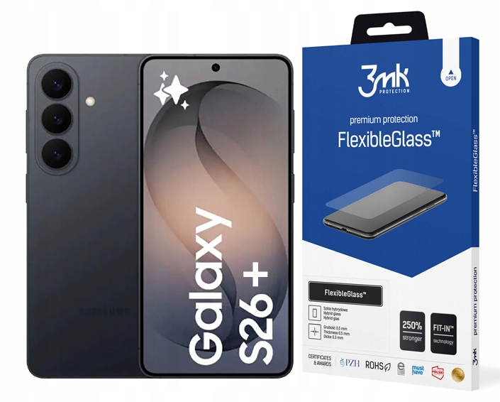 3MK Hybridné sklo Flexibleglass 3MK pre Samsung Galaxy S26+
