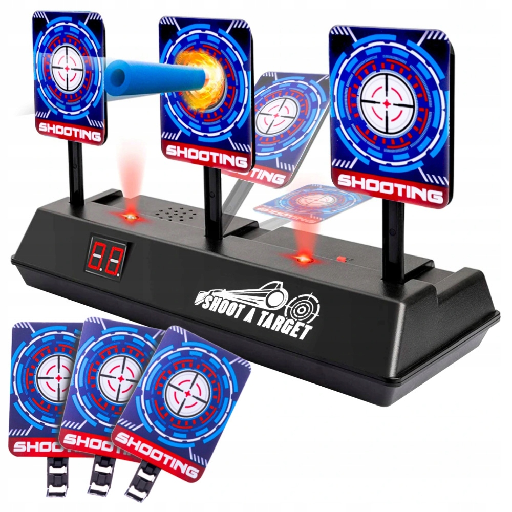 X-SHOT MINIGUN OMEGA + TARCZA + 126 STRZAŁEK Płeć chłopcy