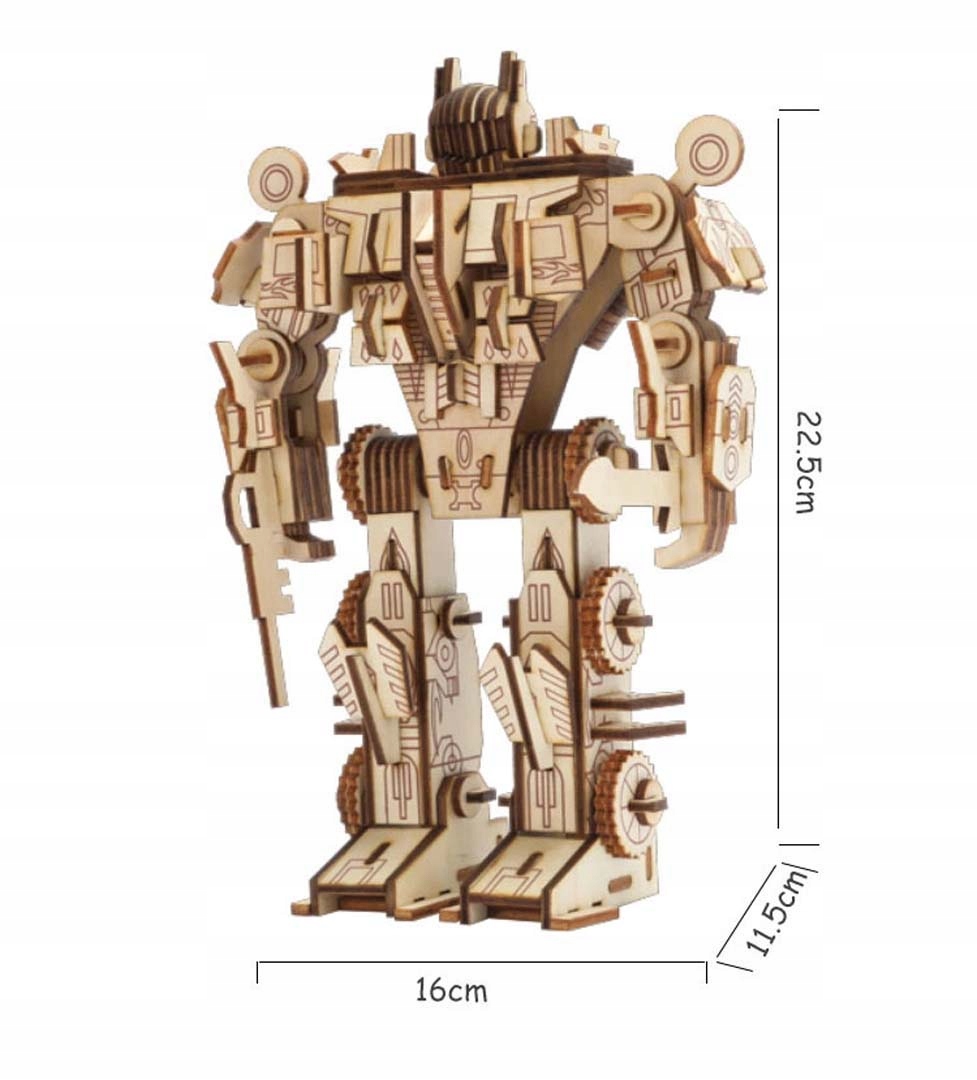 Drewniane Puzzle 3D - Optimus Prime Kod producenta AM601