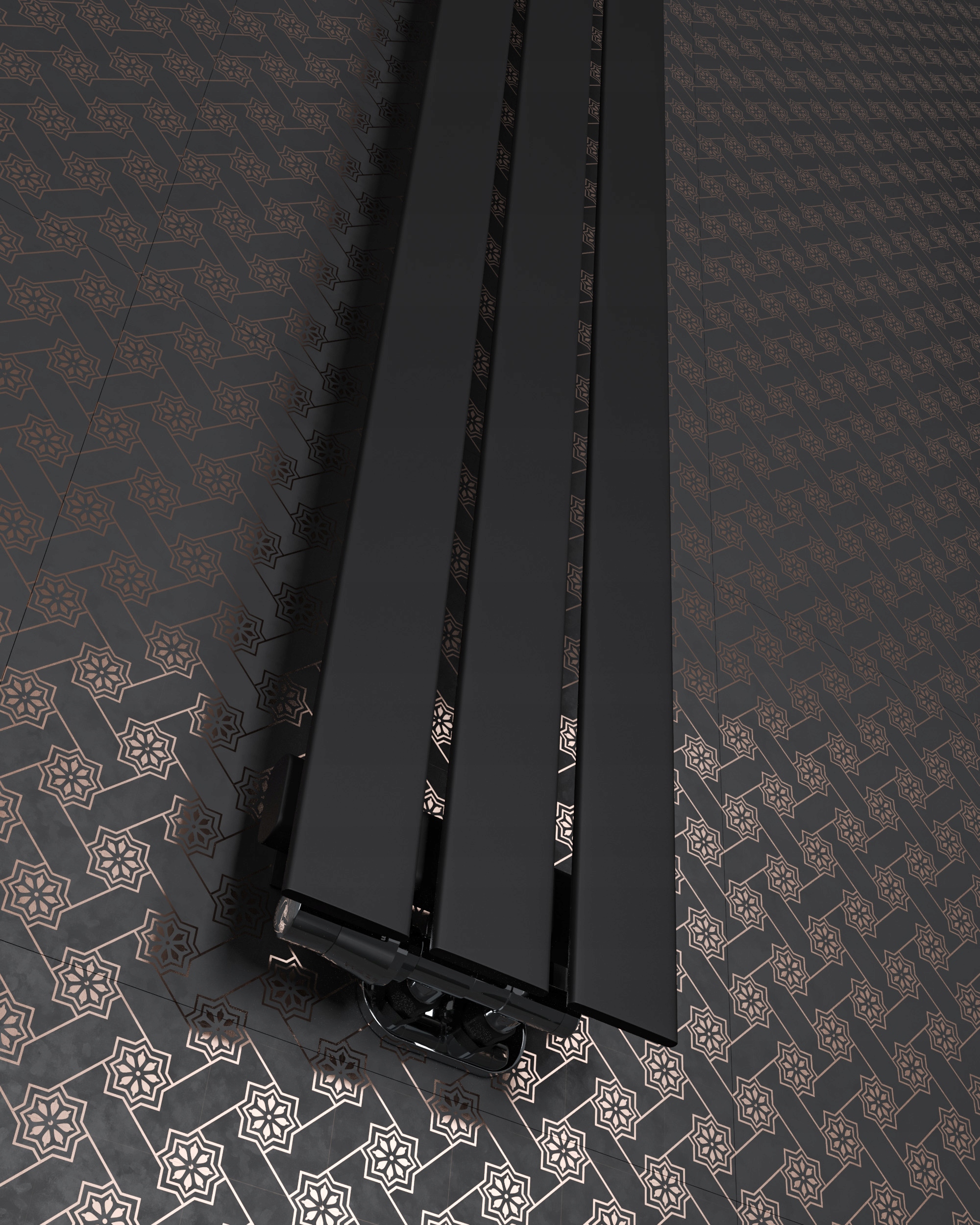 GRZEJNIK DEKORACYJNY ROYALSLIM 180/22 black Marka Royal-Term