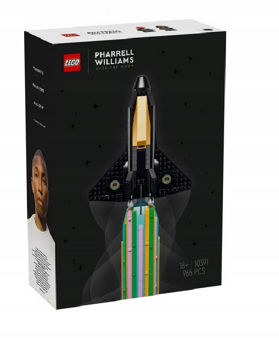 Lego 10391 Icons Radost S Pharrellem Williamsem