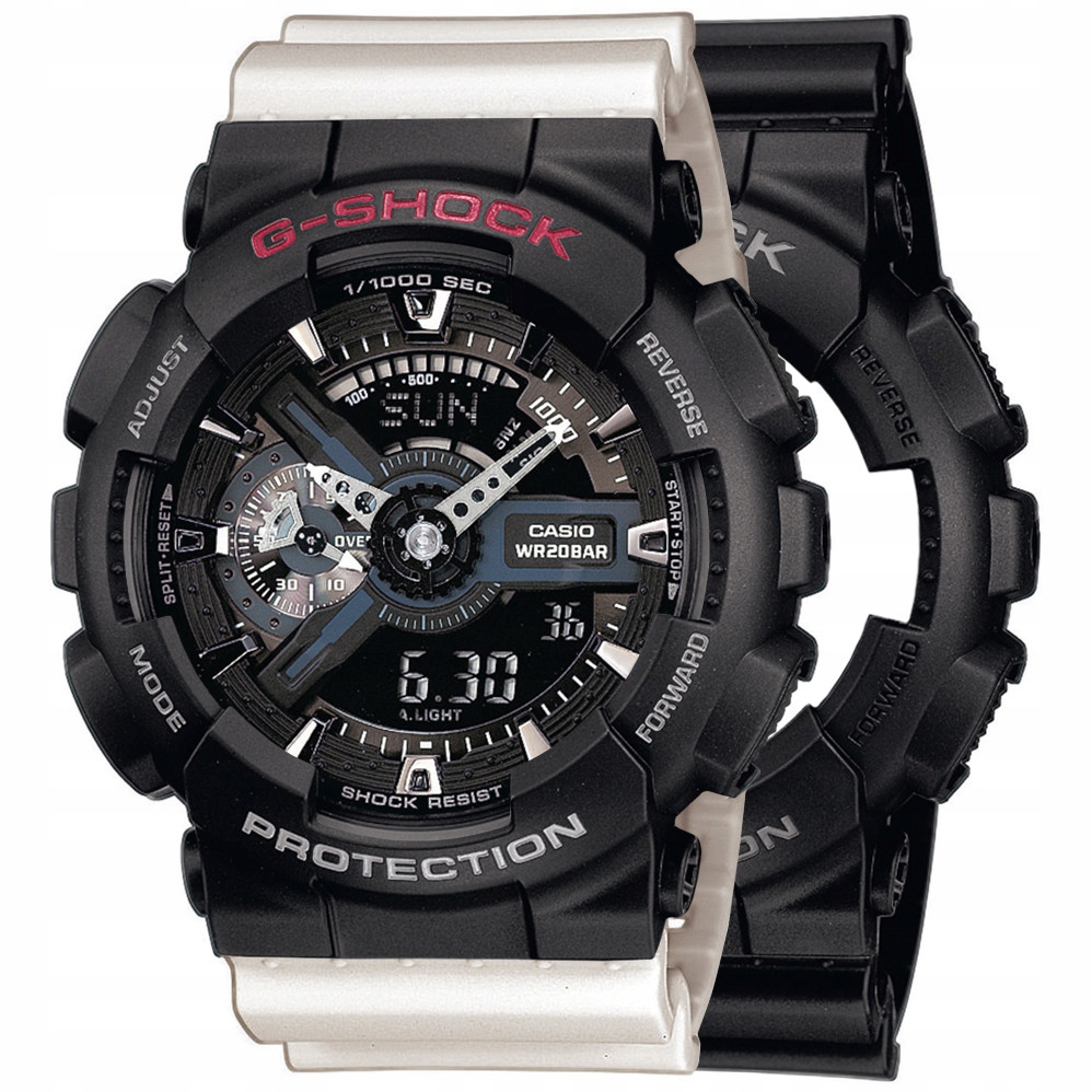 Sada G-shock GA-110-1BER Černá Bílá