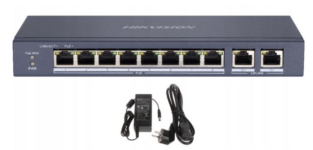 Zestaw Monitoringu IP 4Mpx Hikvision 6 kamer IPCAM-B4-30DL do rozbudowy Kod producenta IPCAM-DualLight 4MPx Kit