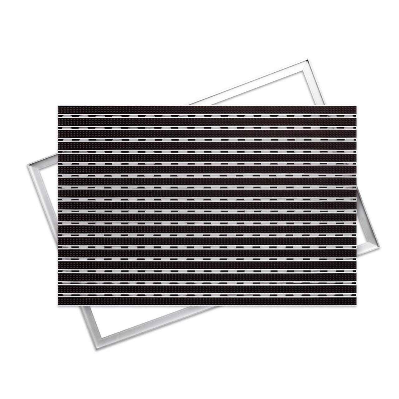 Polentex Aluminiowa Wycieraczka Szczotka: 100x50, 17mm Z Ramką