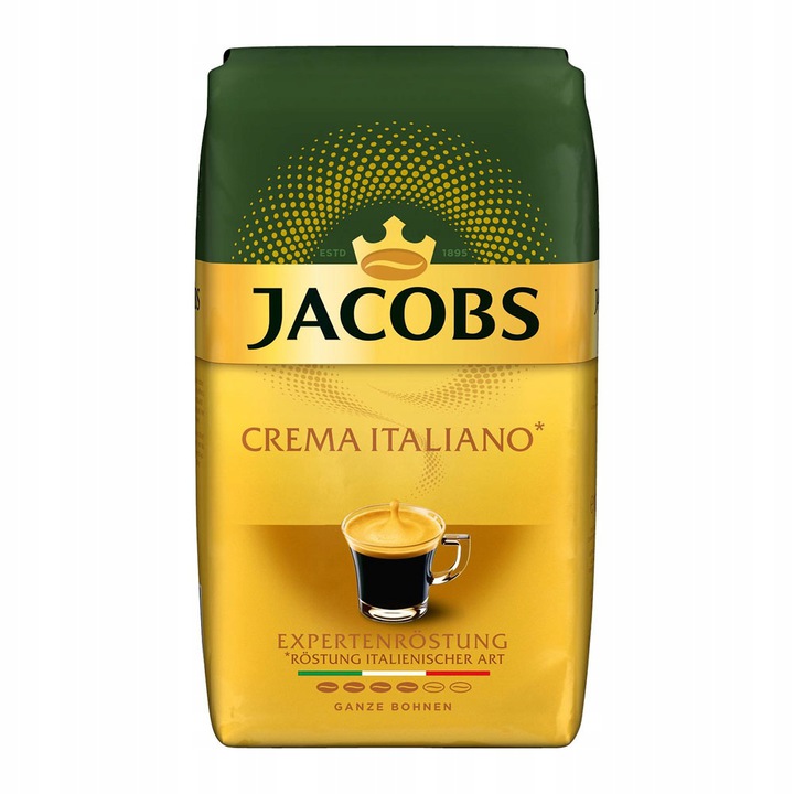 Kawa ziarnista Jacobs Crema Gold Expertenrostung 1kg