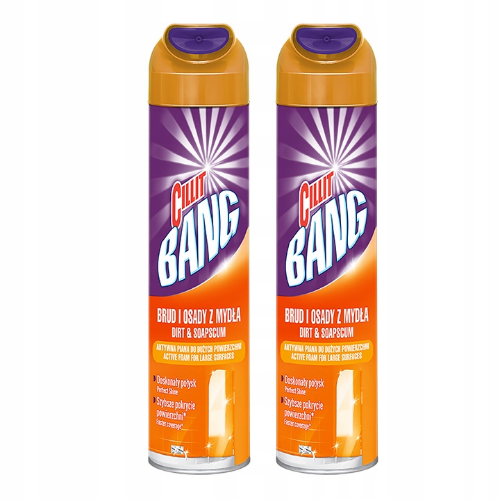 

Cillit Bang Aktywna Piana Osady Prysznice 2x600ml