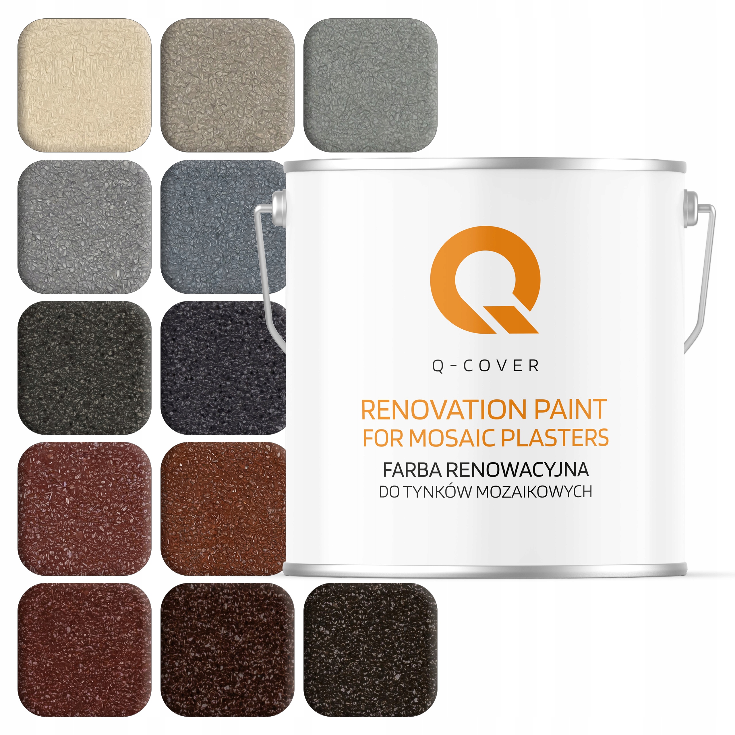 Barva pro mozaikovou omítku Renovační 5L Obnova Barvy dle výběru Trvalá