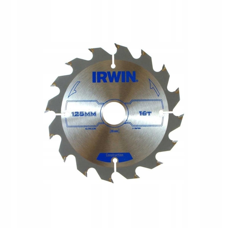 

Piła tarczowa do drewna Opp Ir 160x20mm/18T Irwin