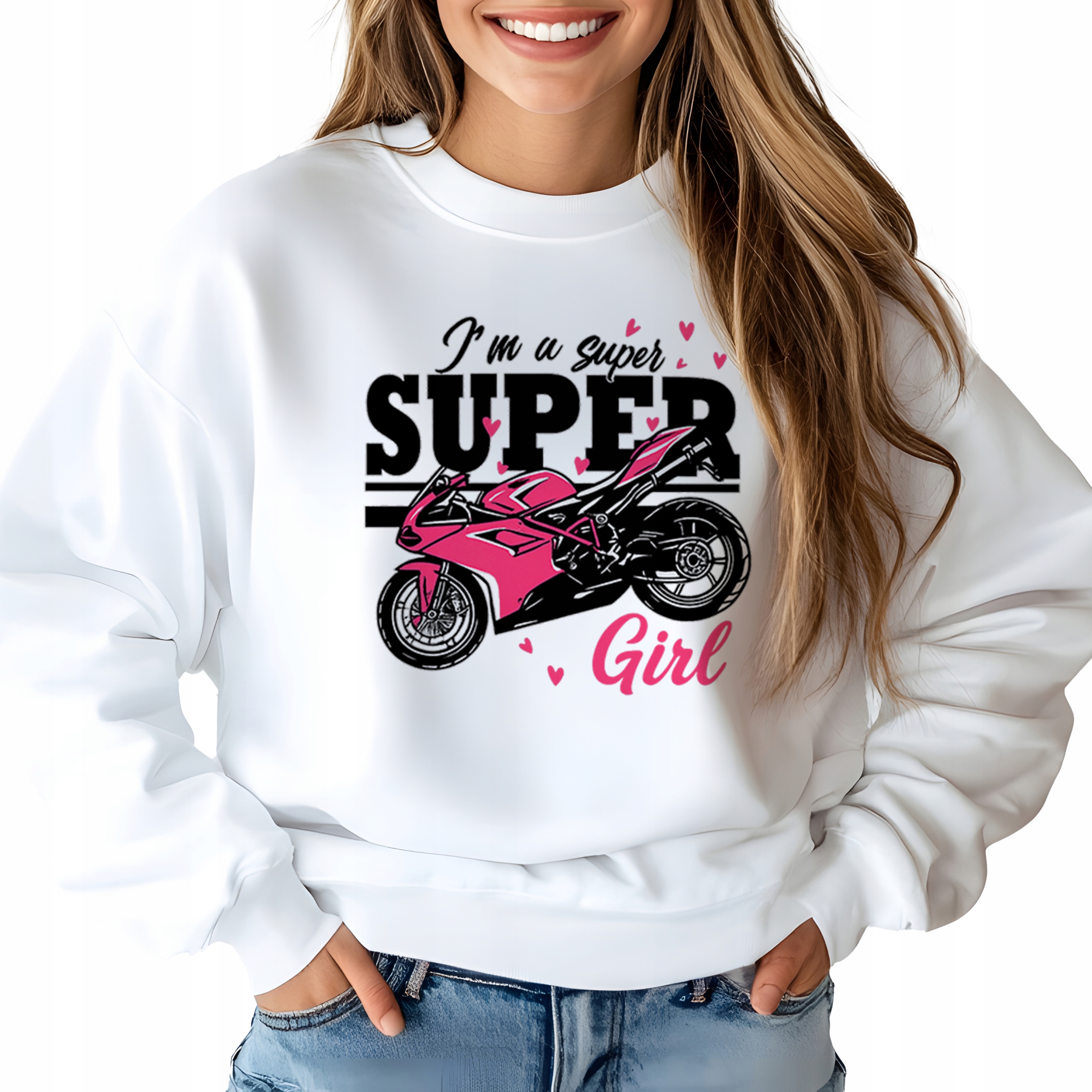 Mikina jako Dárek pro motorkářku I'm A Girl M