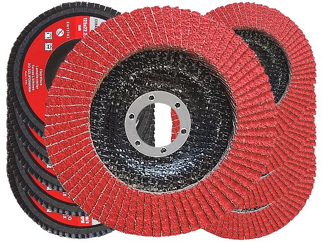 

10SZT Tarcza Lamelkowa Listkowa Ceramiczna 125 P60