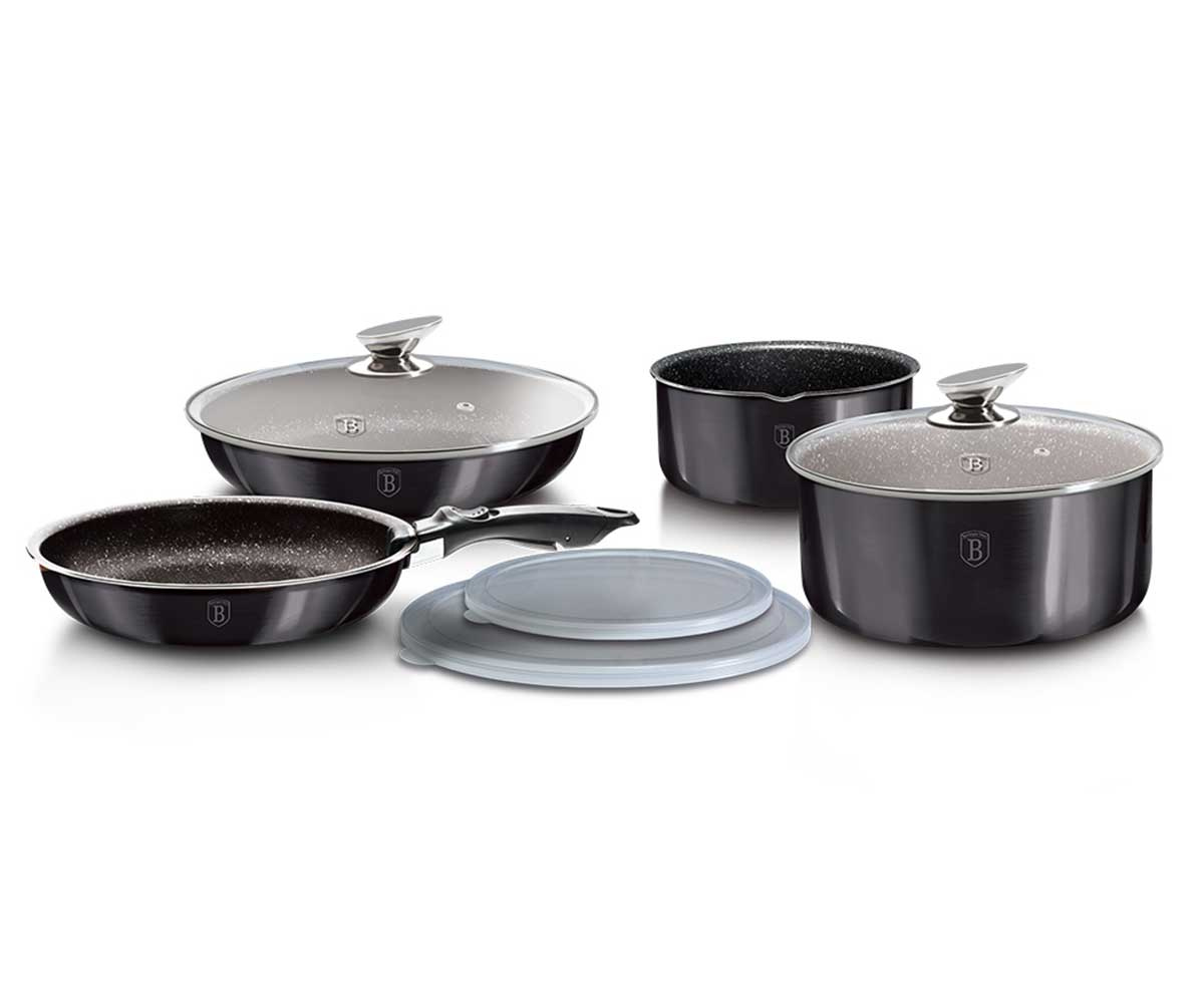 Berlingerhaus BH-6918 s odnímateľnou rukoväťou 9 ks Carbon Pro Line