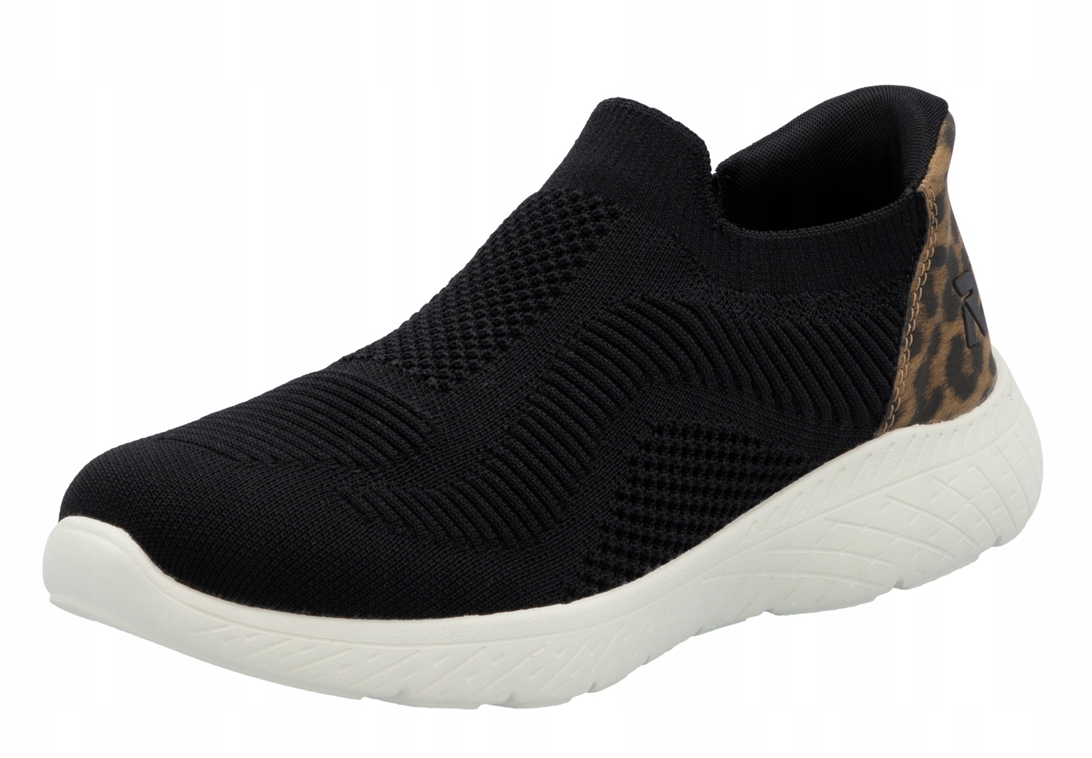 Rieker M5072-01 vel.39 černé polobotky tenisky kotníkové boty