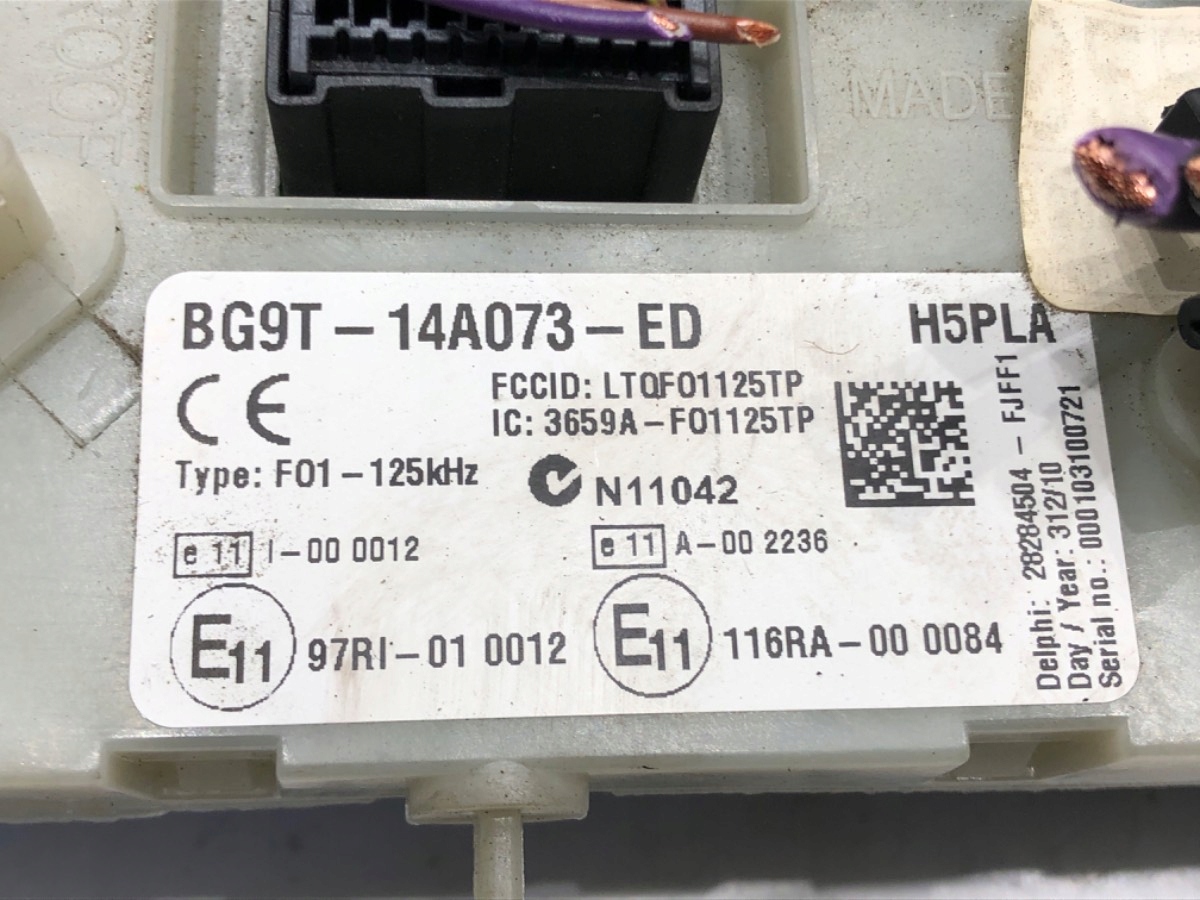 MODUŁ BSI FORD MONDEO MK4 BG9T-14A073-ED Kombi 07-15 STEROWNIK Typ samochodu Samochody osobowe