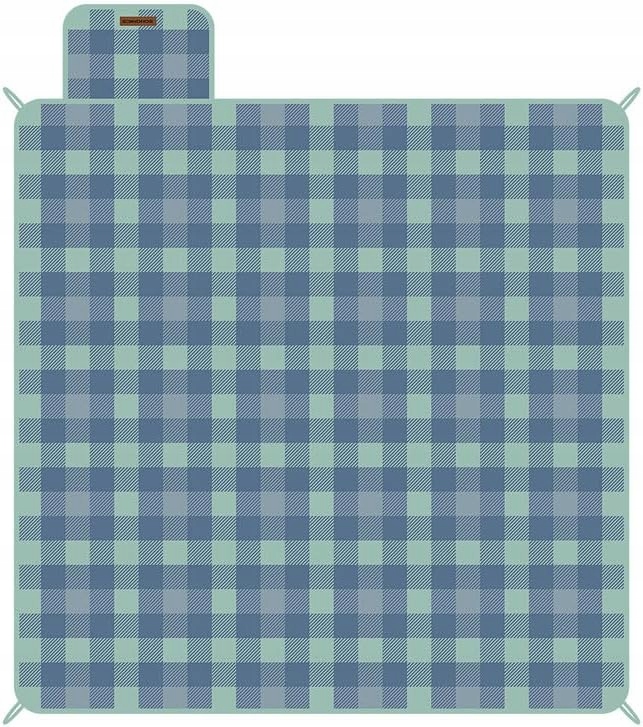 KOC PIKNIKOWY 200 x 200cm + 4 ŚLEDZIE MATA KEMPINGOWA PIKNIKOWA NA PLAŻĘ Marka inna marka