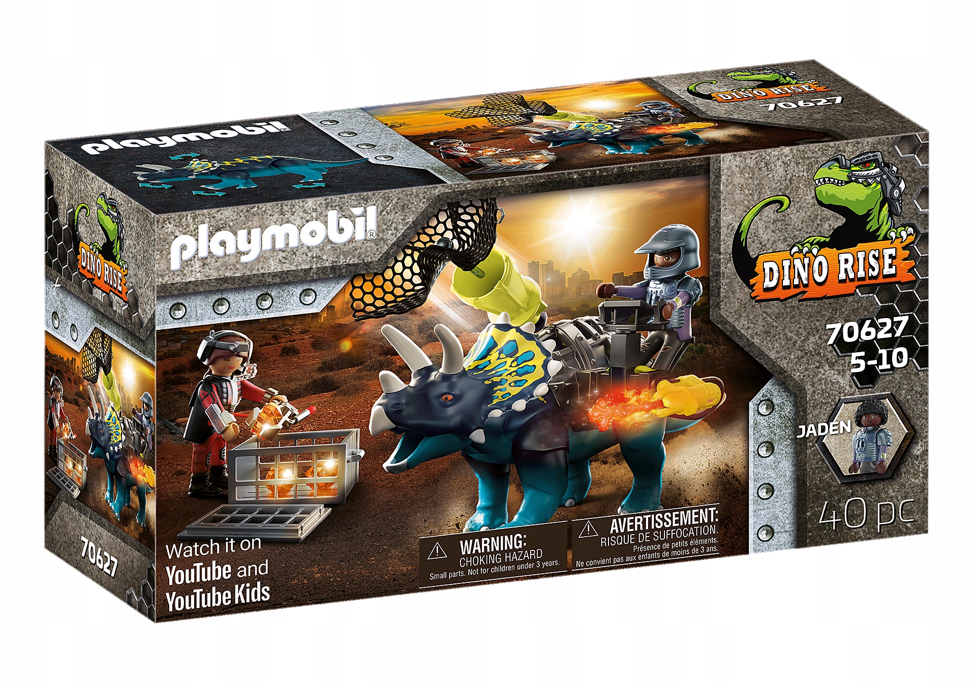 

Playmobil 70627 Triceratops Spór O Legendarne Kami