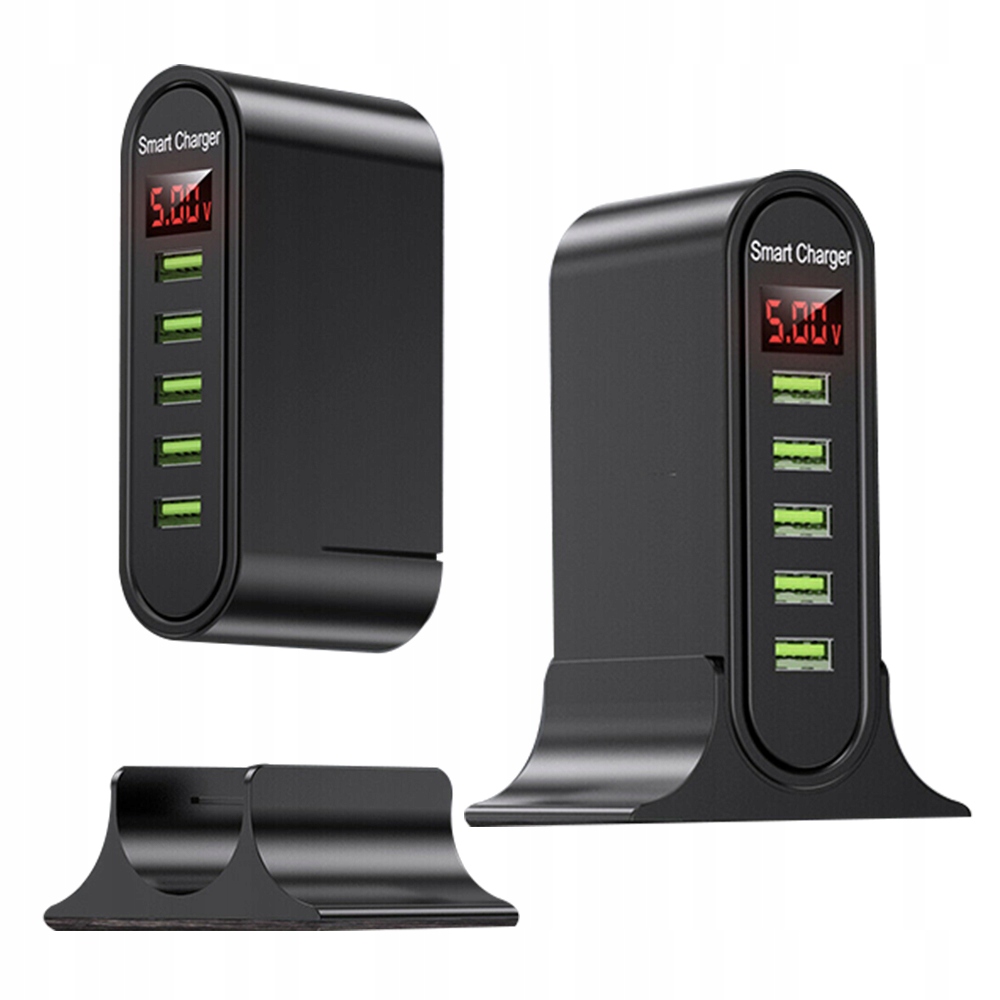 

Stacja Ładowania Multi Inteligentna 5-USB DC 5V 4A