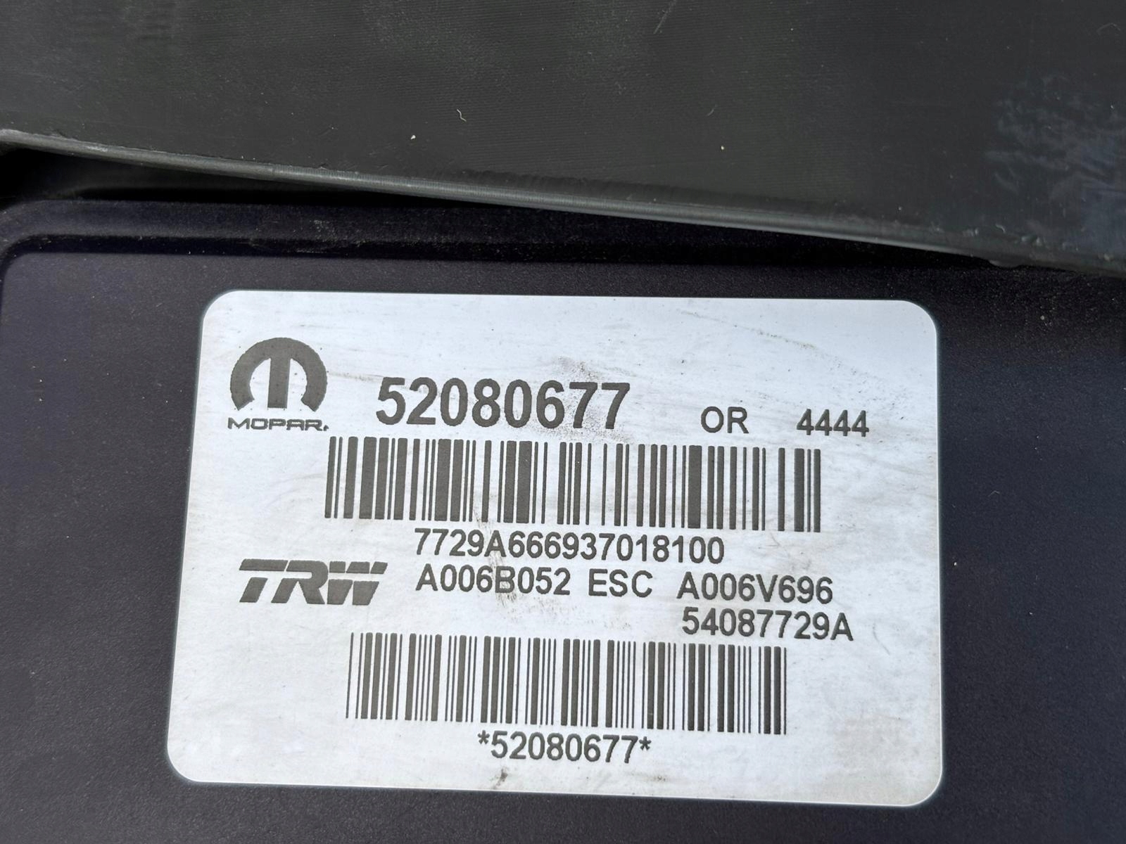 RENEGADE насос ABS 52080677