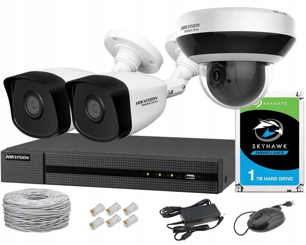 Sada pro monitorování Hikvision Hiwatch HWI-B140H HWP-N2404IH-DE3