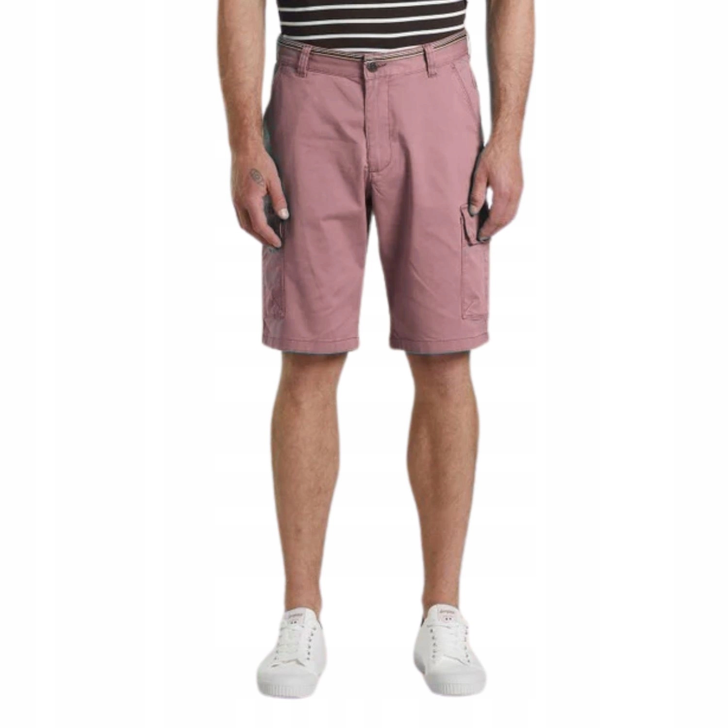 Kraťasy Mat De Misaine krátké látkové bermudy růžové, velikost M