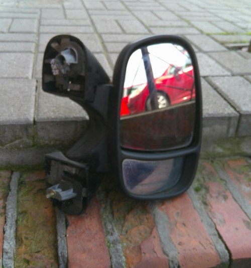 RENAULT TRAFIC 2 II VIVARO A PRIMASTAR 2001-2014 LUSTERKO PRAWE ELE. 7 PIN