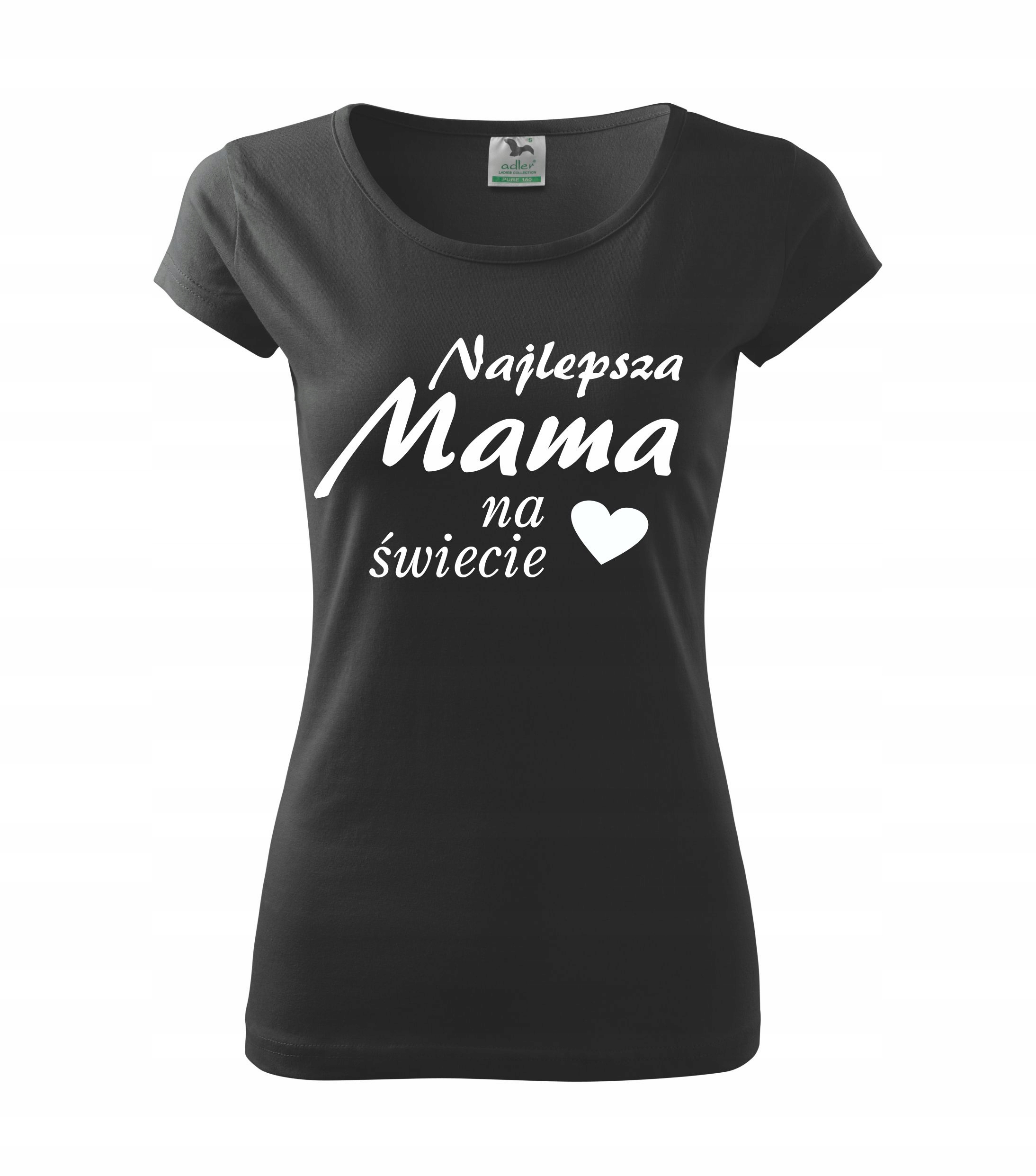 

Koszulka najlepsza mama Dzień Mamy M