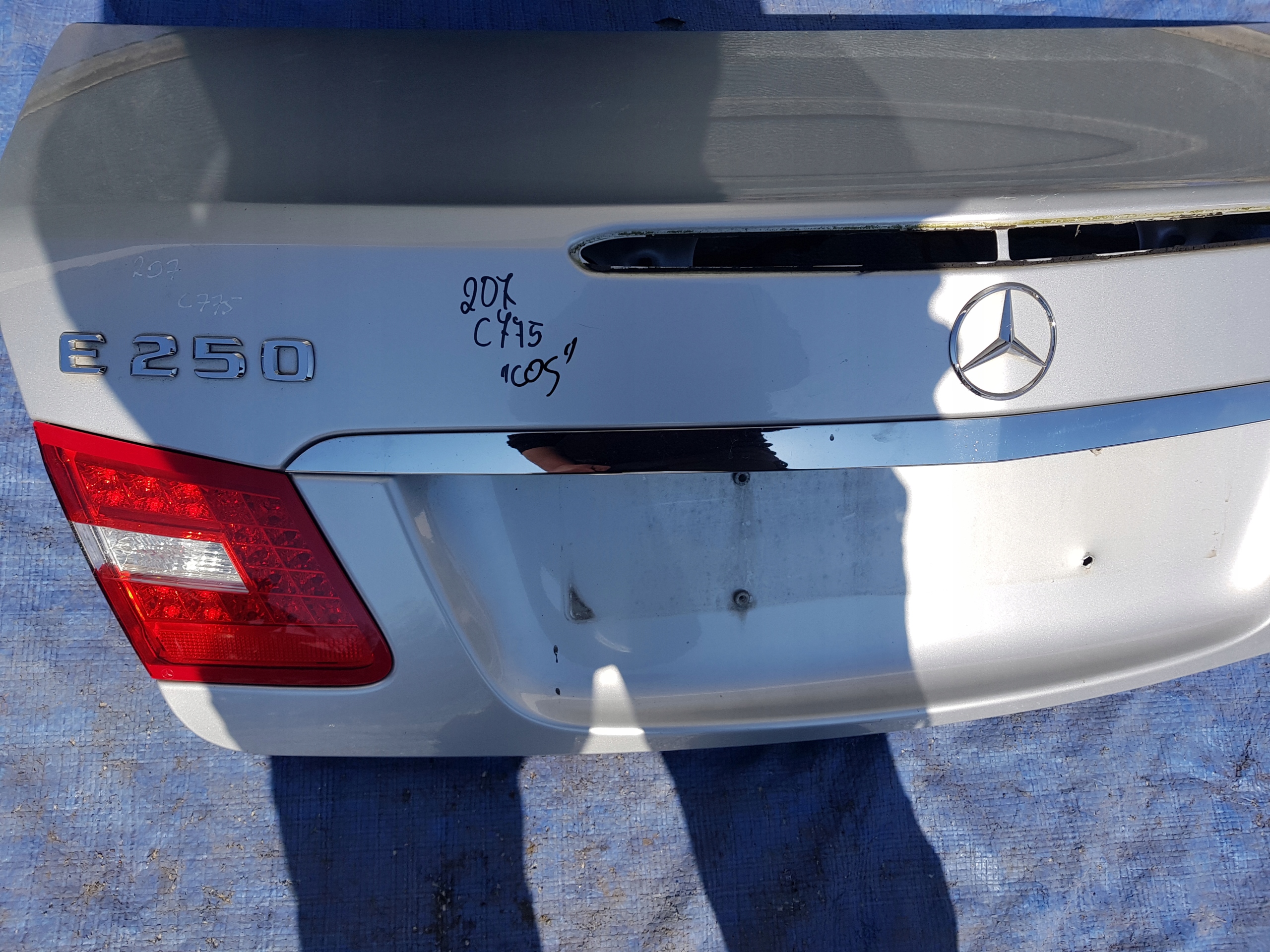 trunk door MERCEDES W207 C207 COUPE 775 C775
