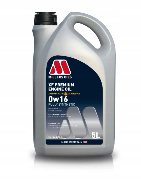 

Millers Oils Xf Premium 0w16 5L 8174