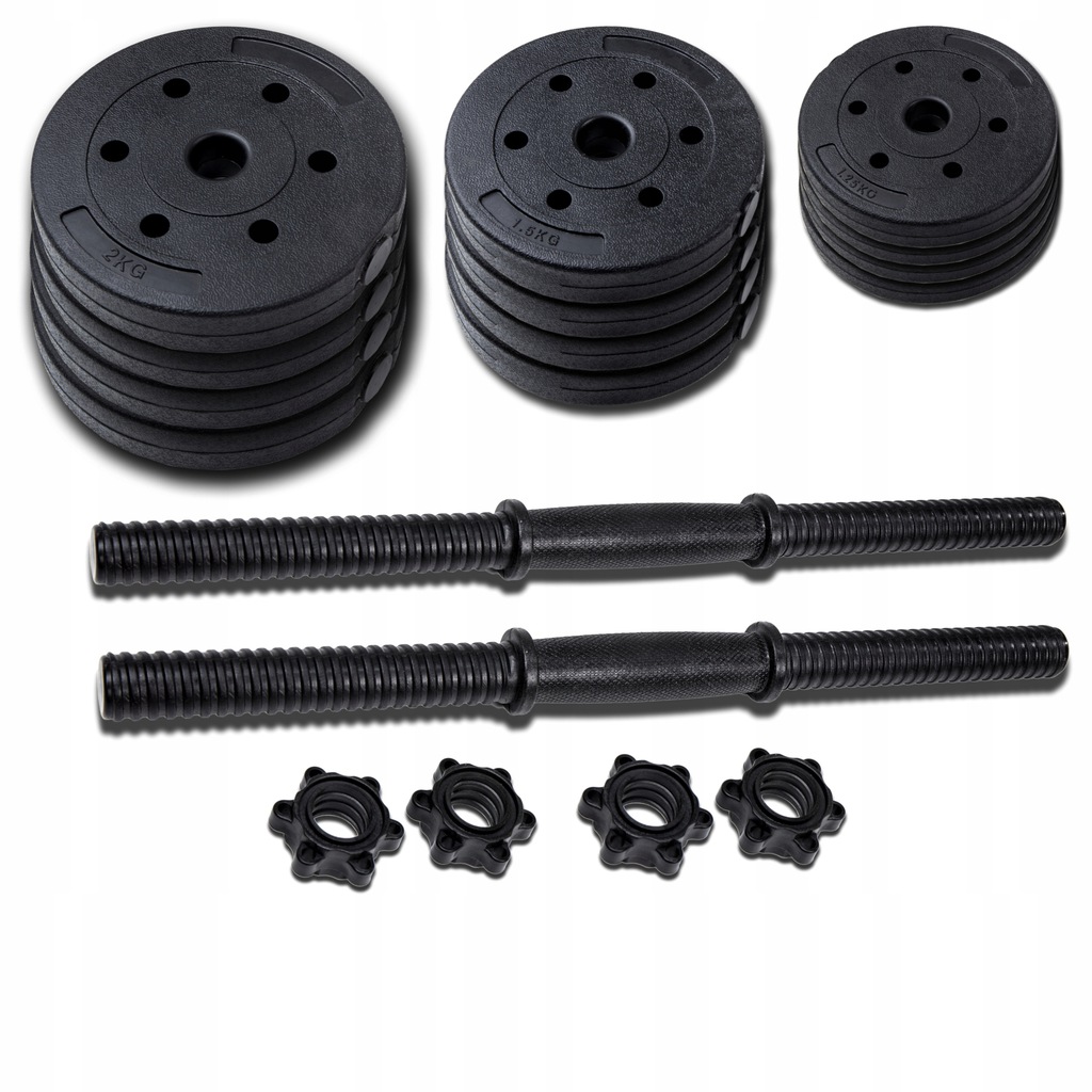 2x 15 kg Hantle Kompozytowe regulowane AbarQs HC-30 P4 Rodzaj bitumiczne