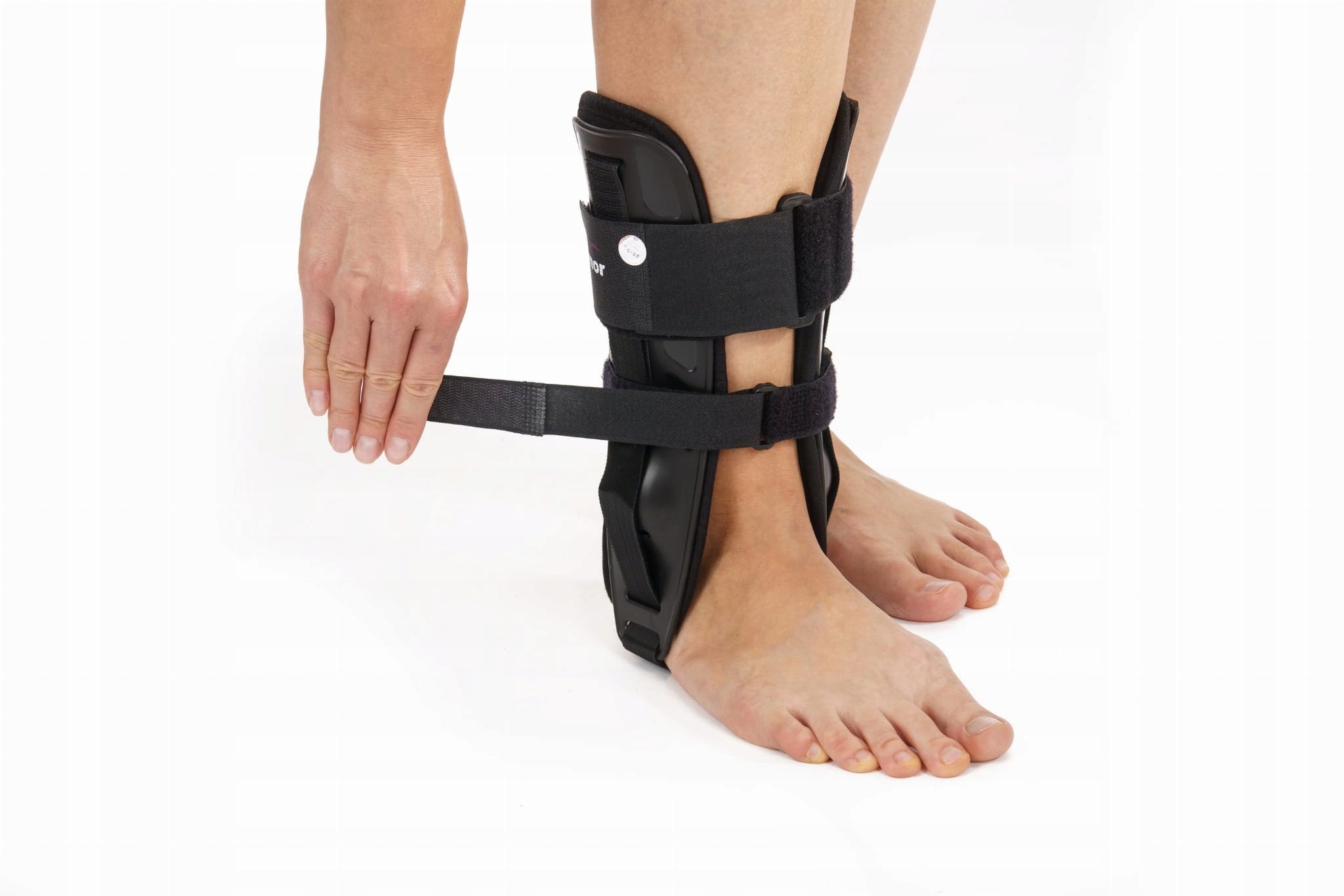 STABILIZATOR STAWU SKOKOWEGO ORTEZA Z SZYNAMI Model D26