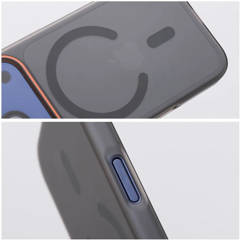 Futerał do iPhone 17 Pro Max Go Orange zgodny z MagSafe czarny