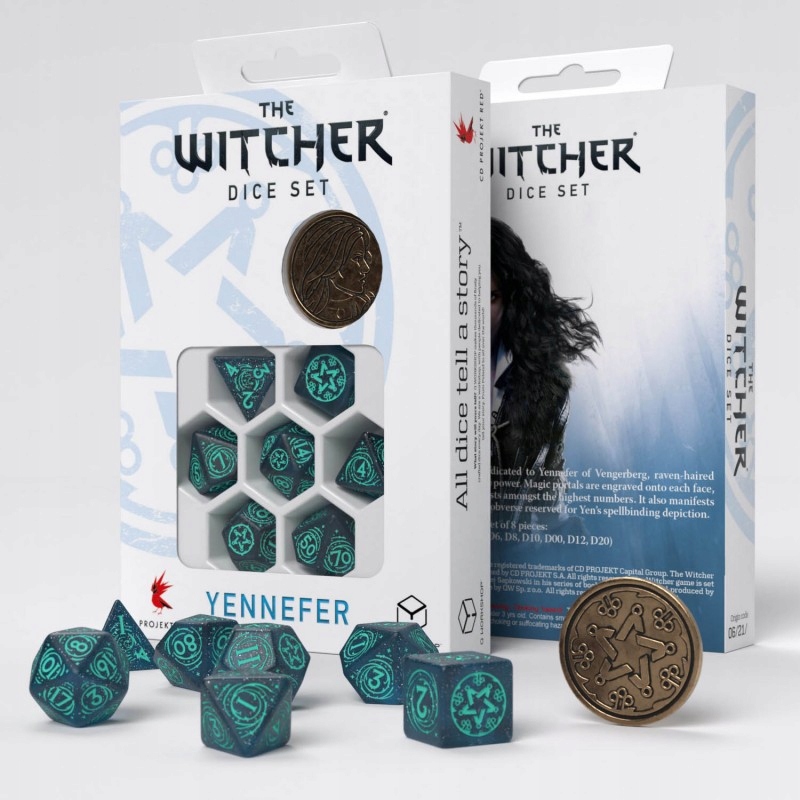 Kości Rpg Wiedźmin Yennefer Mistrzyni Magii