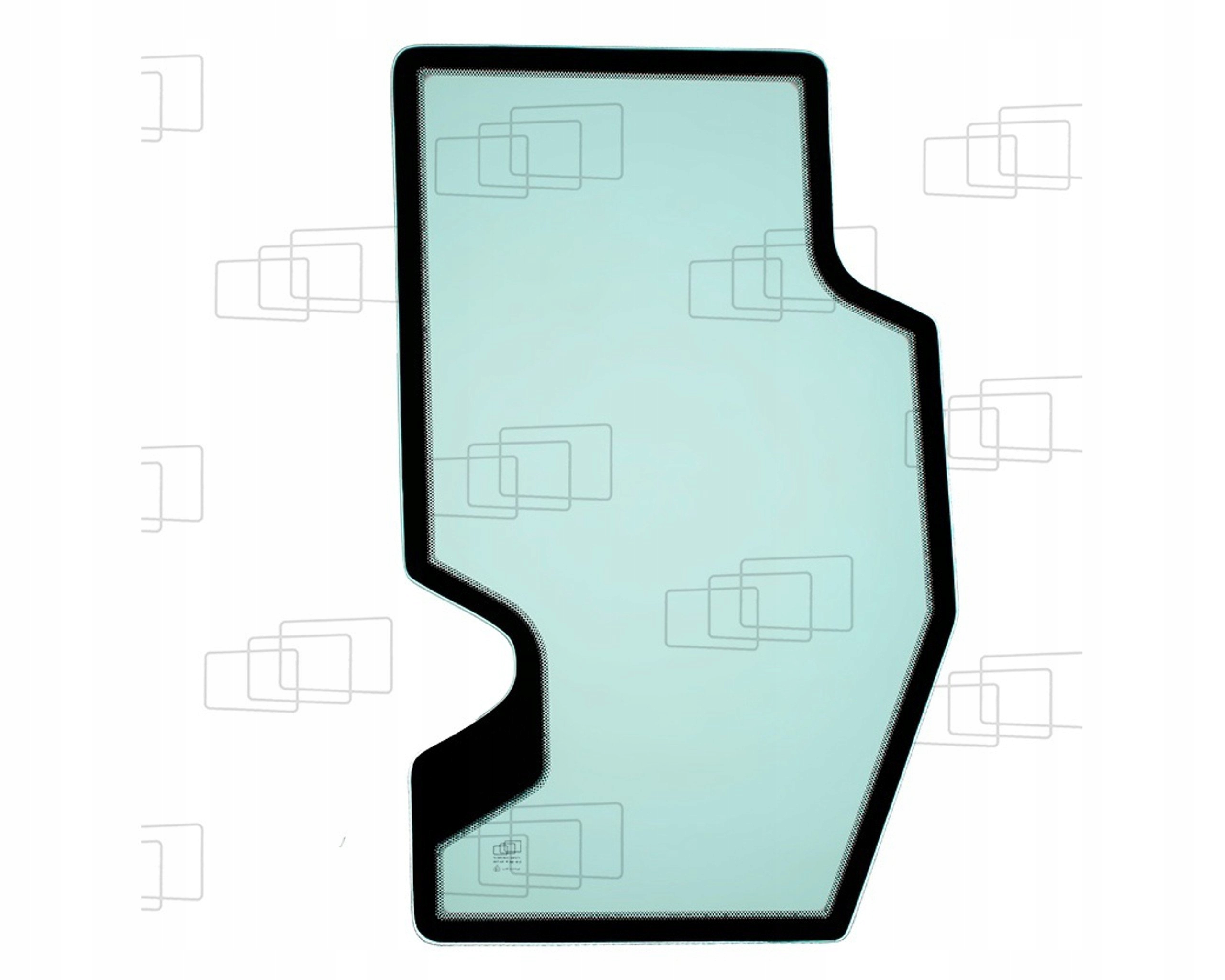 sklo buldozer Komatsu dveře pravé 17A-Z11-1273