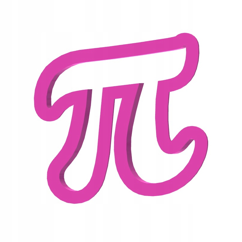 

Foremka do ciastek i pierników Liczba Pi Symbol