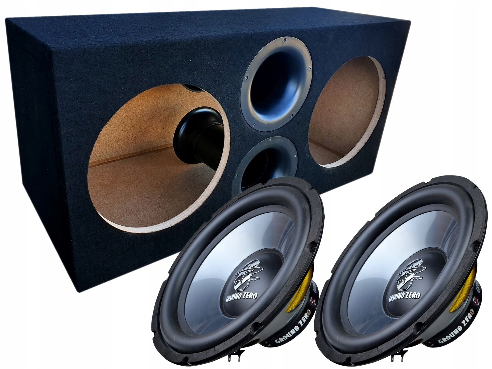 Ground Zero Gzfw 300-2BR basový set 2x30 600W