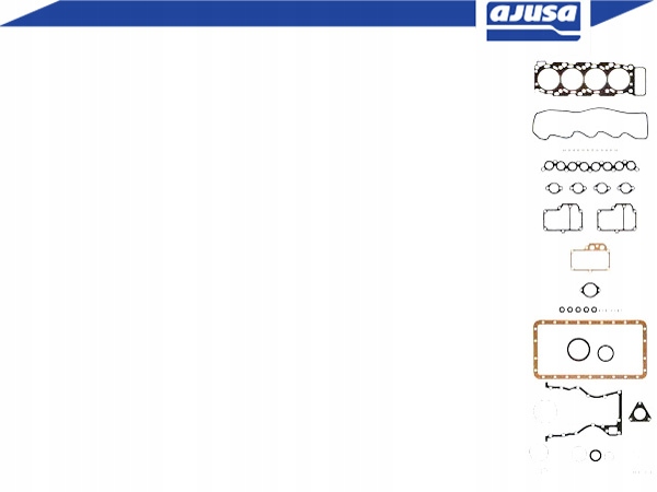 KOMPLET - ZESTAW USZCZELEK SILNIKA [AJUSA] Producent części Ajusa