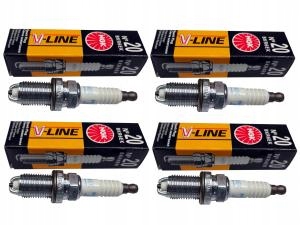 NGK 4388 ŚWIECE ZAPŁONOWE BKR6EK V-LINE 20 4szt.