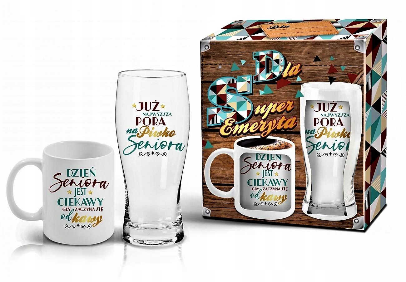 Super Prezent Zestaw Dla Emeryta Emerytura 2w1