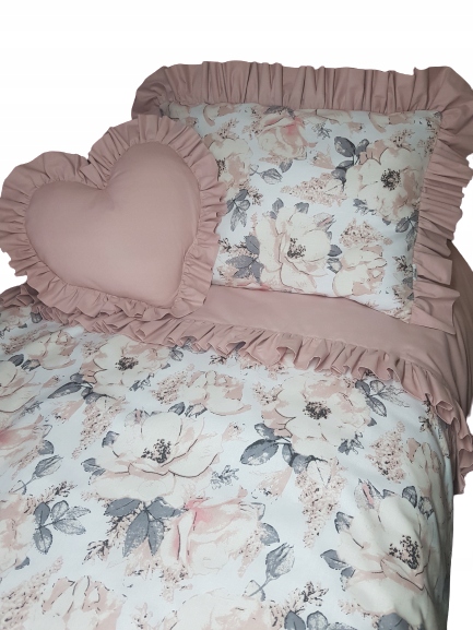 

Komplet pościeli z falbanką 160x200