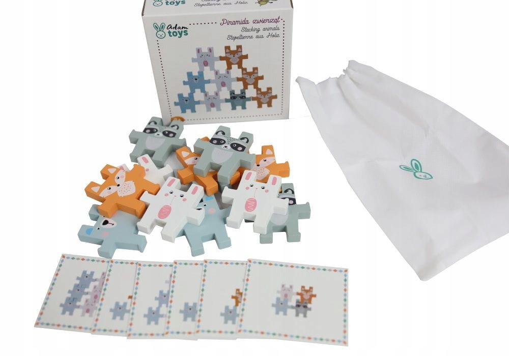 

Układanka Piramida Zwierząt