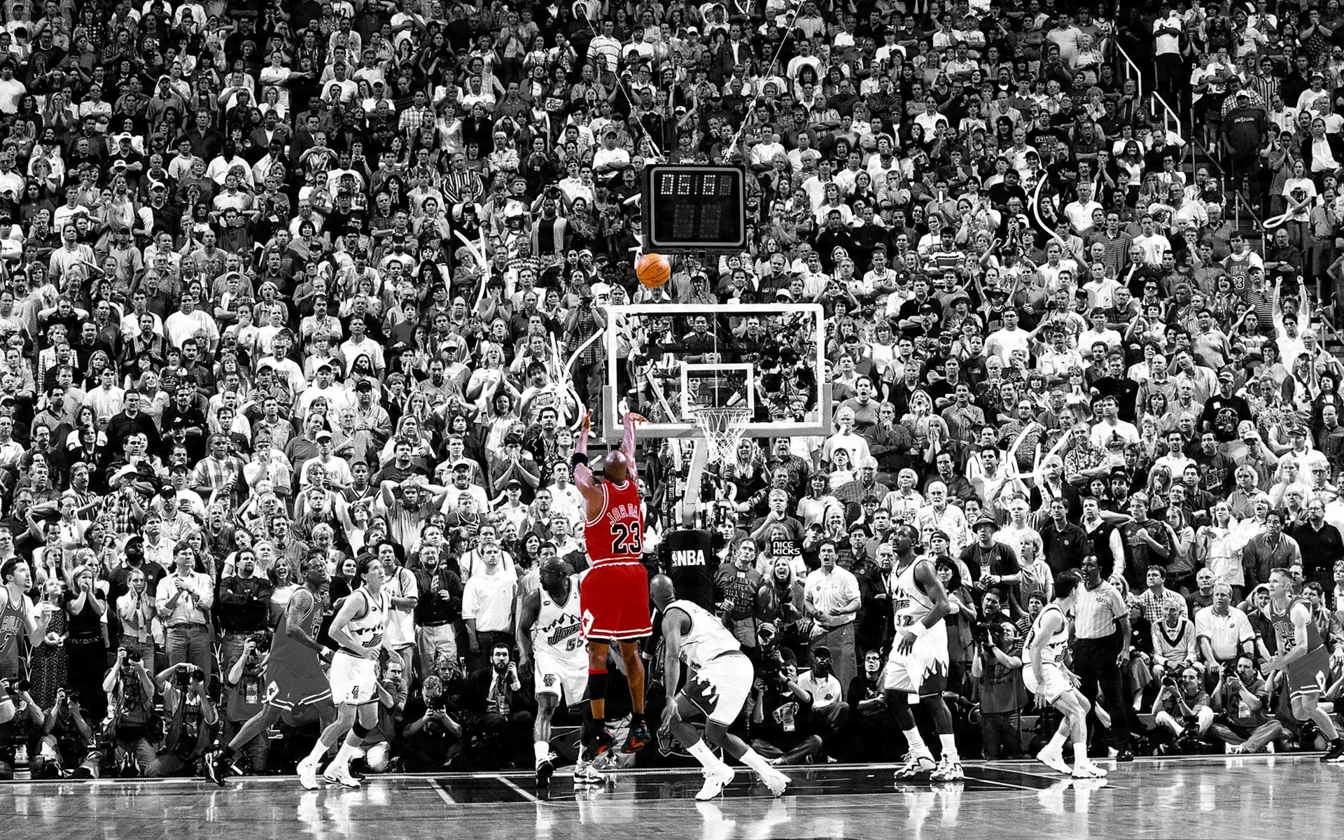 

Obraz Michael Jordan 23 Chicago Bulls Płótno 50x70