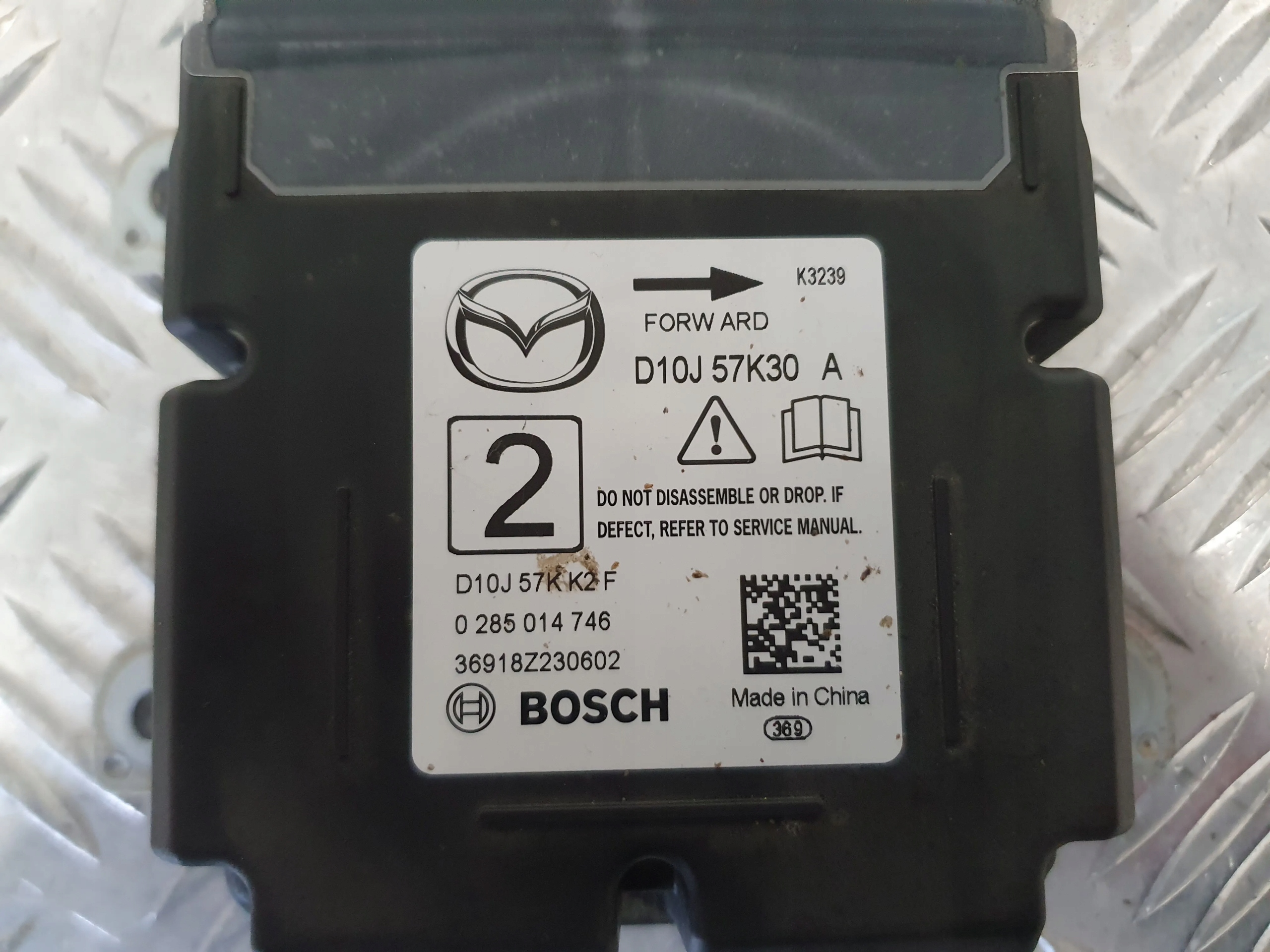 MODUŁ SENSOR PODUSZEK MAZDA CX-3 DK 15-