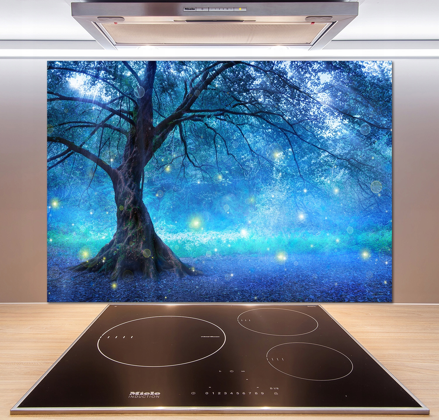

Panel do kuchni Tajemniczy las 100x70 cm + Klej